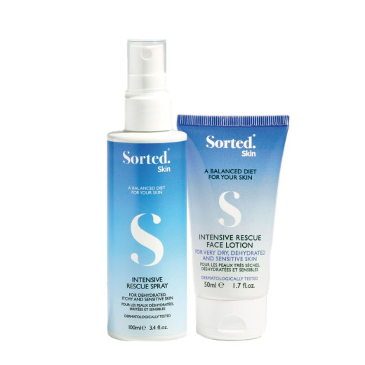 Set intensive rescue spray a face lotion